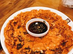 泡菜饼-喇喇排骨火锅·传统韩式脊骨汤(望京西园总店)