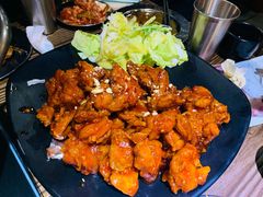 韩式辣子鸡-MI WU FACTORY米屋美食工厂餐厅(绿地店)