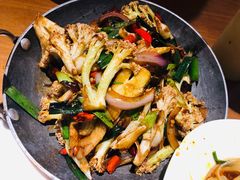 干锅花菜-蜀宴小调·精致家常菜(来福士店)