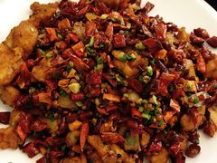 重庆辣子鸡-大眼锅贴饺子(河西店)