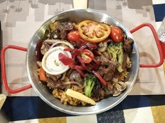 黑椒牛肉铁锅饭-遇见西木美式餐厅(体育路店)