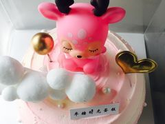 麋鹿新西兰动物奶油蛋糕-艾加柒克蛋糕茶歇甜品台(春熙路店)