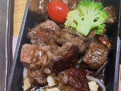 黑胡椒牛肉粒-三石铁板烧(紫竹桥店)