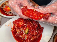 -草家酱蟹炭火烤肉店(珲春南路一店)