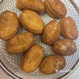 不要烫到嘴，觉得炸元宵不够又弄了个油条