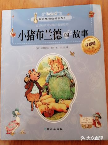 宝贝8岁，三年级在读绘本故事  一天小猪布兰德和亚历