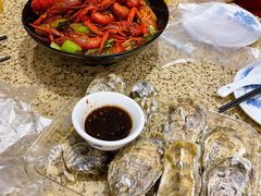 清蒸生蚝-杭宁香吧岛龙虾(观城店)