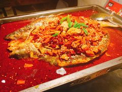 -探鱼·鲜青椒爽麻烤鱼(中天广场店)