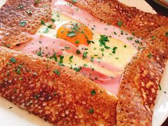 巴黎火腿鸡蛋芝士蘑菇可丽饼-RAC BAR(安福路店)