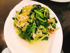 清炒鸡毛菜-西安饭庄·非遗陕菜(钟楼店)