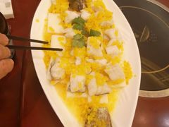 彩椒蒸桂鱼-卡尔顿东方银龙酒店•广西菜•早茶