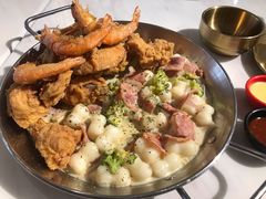 必点炸鸡翅配年糕-HOTISLAND海鸡岛·韩国料理(江南西店)