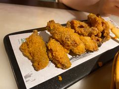 蛋黄鸡翅-绿茶餐厅(松江万达店)