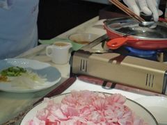 清汤冬菇鸡肉狮子丸子煮美女花-炳胜私厨(中达旗舰店)