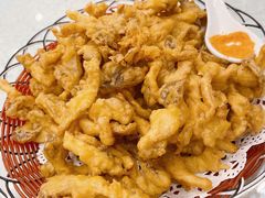 脆炸鲜蘑-苏师傅菜馆(上沙店)