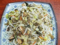 槽菜炒粉干-福州人铭小吃