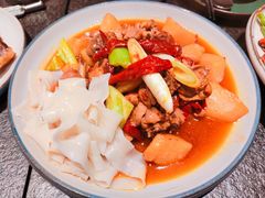 沙湾县原始大盘鸡-丝路金桃·新疆菜(徐汇店)