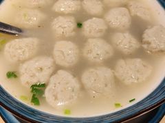 小船黄花鱼丸汤-小船渔村•大连菜•大连焖鱼(黄河路店)