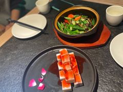 香焗秋葵鸡枞菌-安多素食(广仁寺路店)