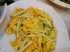 韭黄炒农村土鸡蛋-欢乐海岸美食联盟
