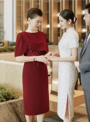 -禾米旗袍妈妈装礼服定制(嘉业国贸店)
