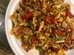 螺肉炒土鸭蛋-椿记烧鹅(北门店)