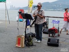 艺人表演-淡水老街