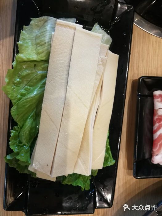 悦小釜小火锅厚百叶图片