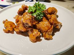 雪花糖醋里脊-绿茶餐厅(乐峰广场店)