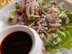 白灼章鱼-天桥饭店·特色海鲜(金山嘴渔村店)