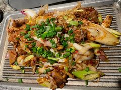 葱椒爆牛肉-绿茶餐厅(千岛湖银泰城店)