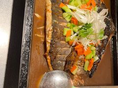 酱香味烤鱼-探鱼·鲜青椒爽麻烤鱼(苏宁广场店)