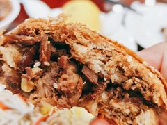 烧饼夹酱牛肉-常兴顺小吃(草房店)