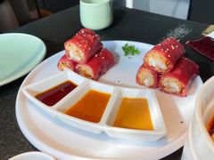 红米脆皮鲜虾肠-蝴蝶里·粤菜·点心(滨江龙湖店)