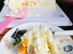 动物奶油榴莲千层蛋糕-艾加柒克蛋糕茶歇甜品台(春熙路店)