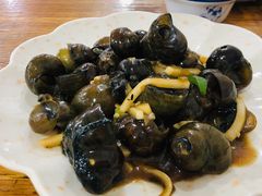 紫苏酸笋炒田螺-南记食粥坊·宵夜大排档(莲花总店)