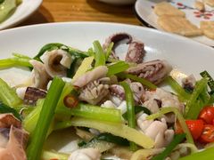 鲜鱿鱼-潮粥馆(长江花园店)