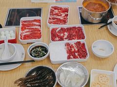 -杨老板·海鲜集市火锅·鲜切牛肉(中防万宝店)