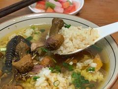 姬松茸鸡汤泡饭-玉滋補