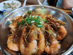铁板蒜泥虾-楠翔馆桐庐菜(胜利河美食街店)