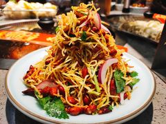 三丝爆豆-山河屯铁锅炖(哈西站店)