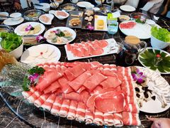 秦宝雪花牛龙船-秦宝雪花牛肉养生火锅(大兴九臻店)