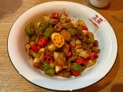 泡藕带炒橘林鸡-来菜·湖北头牌藕汤(银泰创意城店)