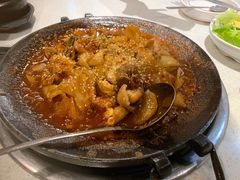 铁板八爪鱼五花肉-名家韩国料理·烤肉(瑶海店)