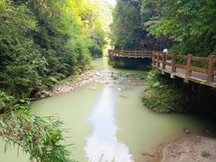 -龙水峡地缝景区