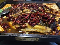 -探鱼·鲜青椒爽麻烤鱼(广州花都来又来店)