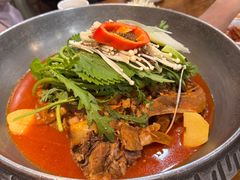 -喇喇排骨火锅·传统韩式脊骨汤(望京西园总店)