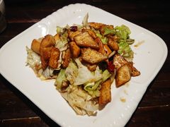 莲白炒馕饼-天山醉美辣子鸡(文艺路店)