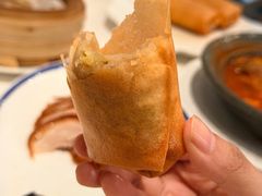 韭黄蛤蜊肉丝春卷-上海总会SHANGHAICLUB(兴业太古汇店)