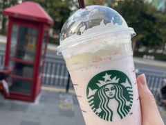 樱花粉星冰乐-星巴克(万都店)